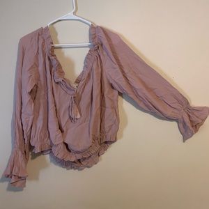 Forever 21 loose crop top